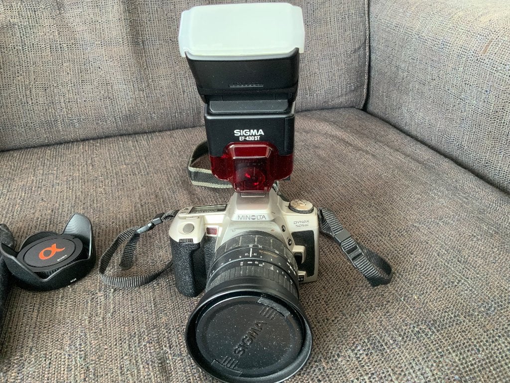 Fototoestel, Ophalen, Gebruikt, Spiegelreflex, Minolta