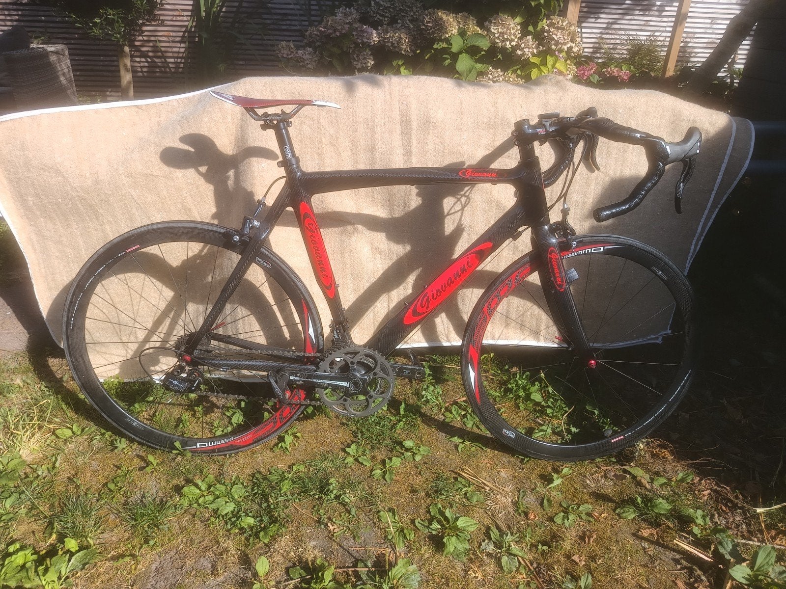 Giovanni Racefiets Fl. Carbon Campagnolo Super Record 11-spe, 28 inch, Gebruikt, Carbon, Meer dan 20 versnellingen