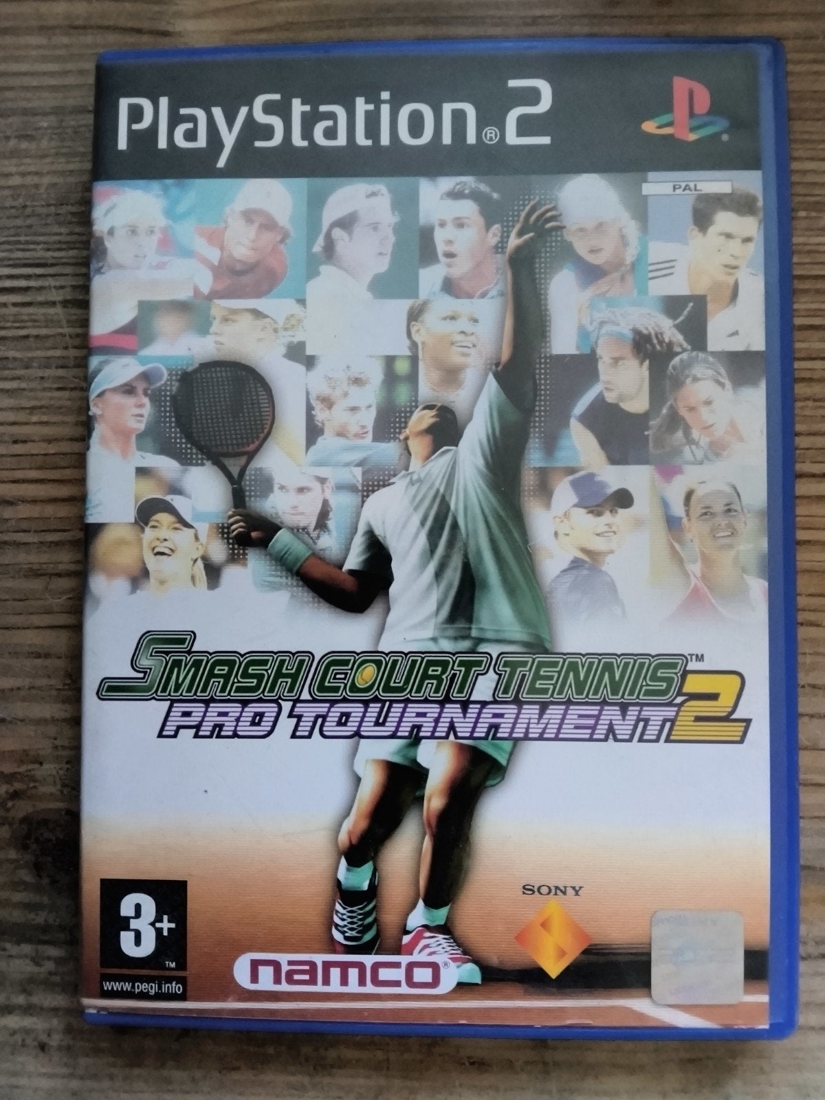 Smash Court Tennis Pro Tournament 2 PS2, Gebruikt, 2 spelers, Eén computer, Ophalen of Verzenden