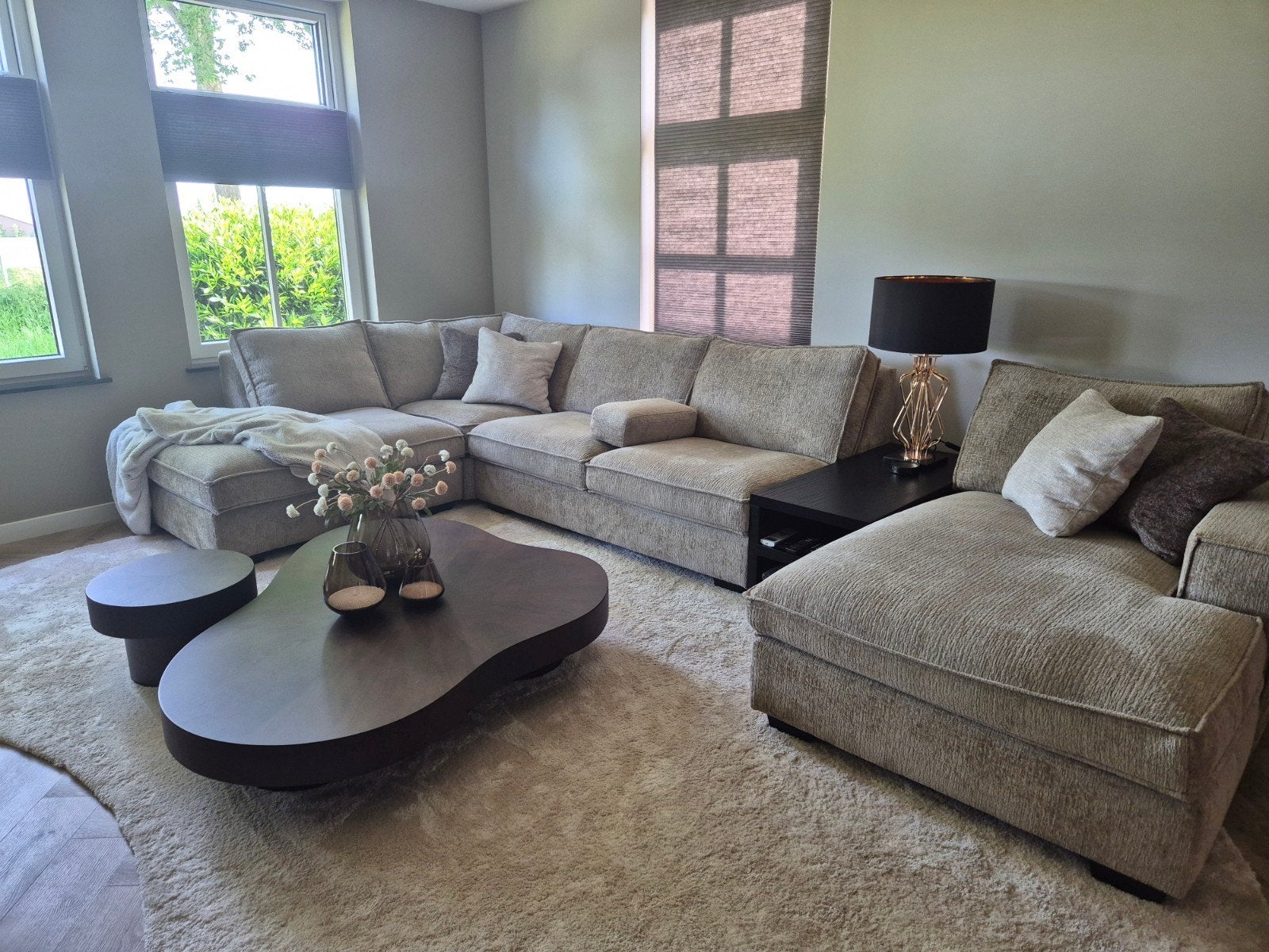 Hoekbank Urban Sofa Merano, Ophalen, Zo goed als nieuw, Stof