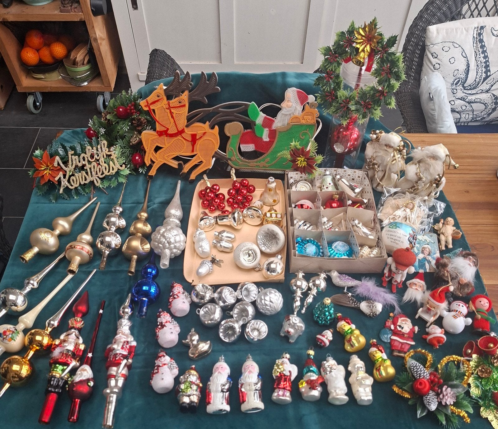 partij kerst versiering pieken ballen, Ophalen
