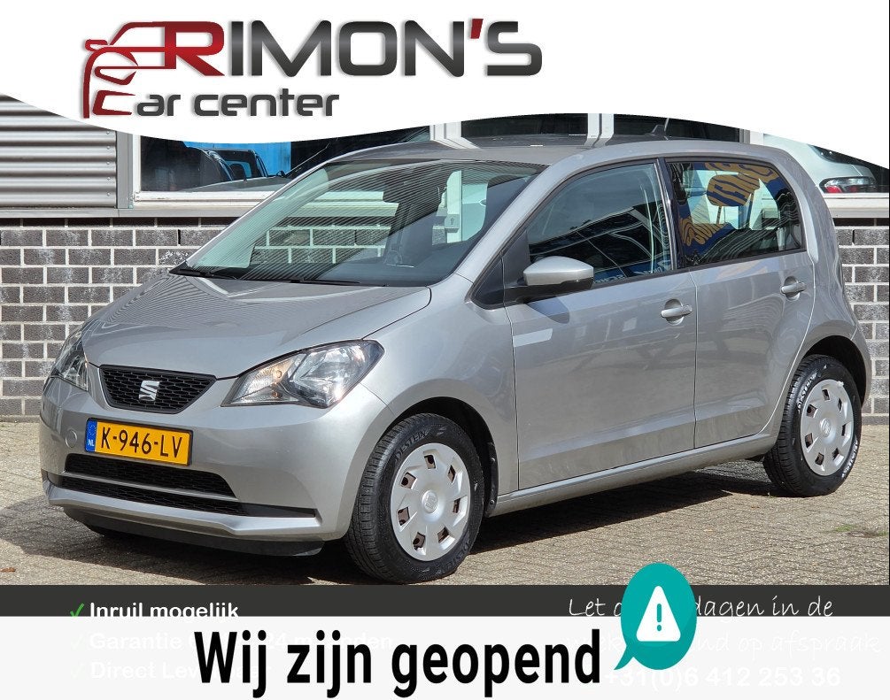 Seat Mii Electric Automaat Airco 5 Deurs New Apk Aflevering, Auto's, 83 pk, Bluetooth, 260 km, Mii