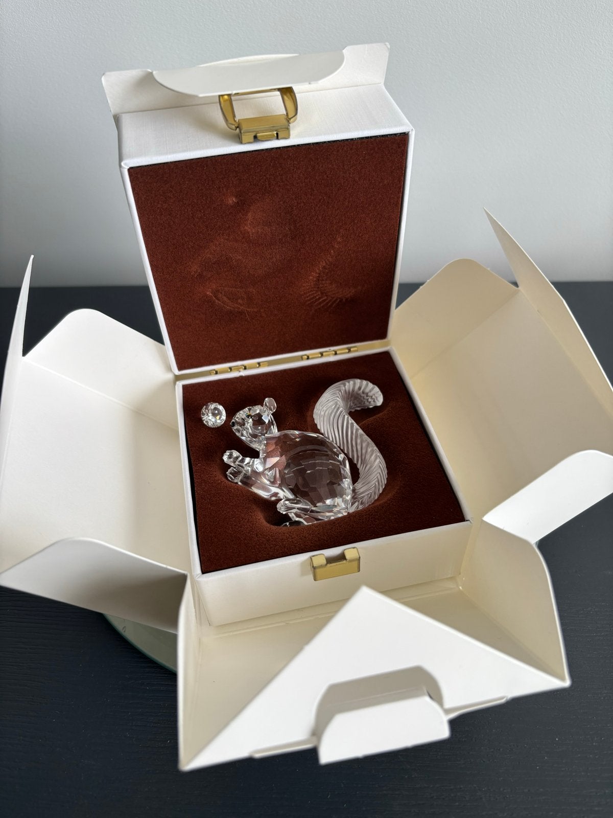 Swarovski Eekhoorn, Verzamelen, Swarovski, Ophalen of Verzenden, Zo goed als nieuw, Figuurtje