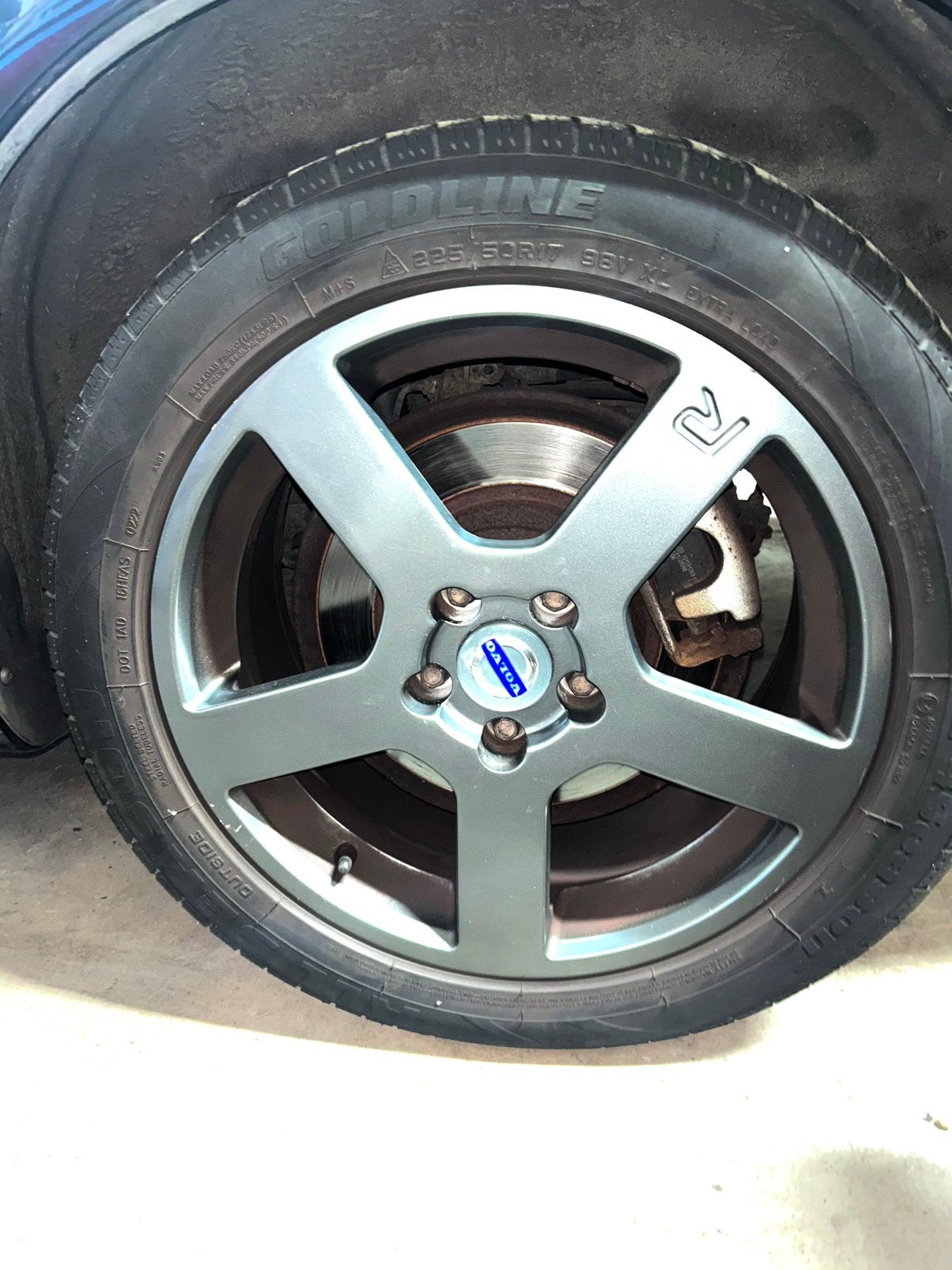 17 inch Volvo Pegasus velgen, Ophalen, Gebruikt, Velg(en), 17 inch