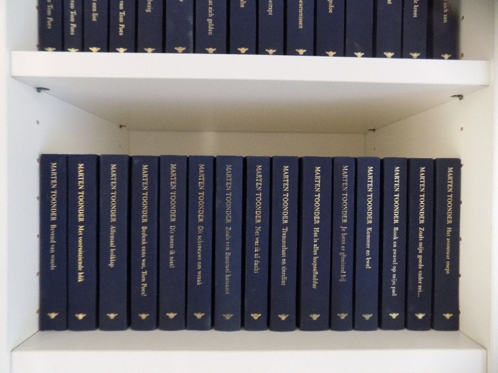 Hr Bommel & Tom Poes ~ Complete set Rood & Blauw [M.Toonder], Boeken, Complete serie of reeks, Ophalen of Verzenden, Zo goed als nieuw