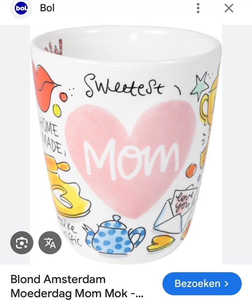 Blond mok MOM GEZOCHT, Ophalen, Zo goed als nieuw