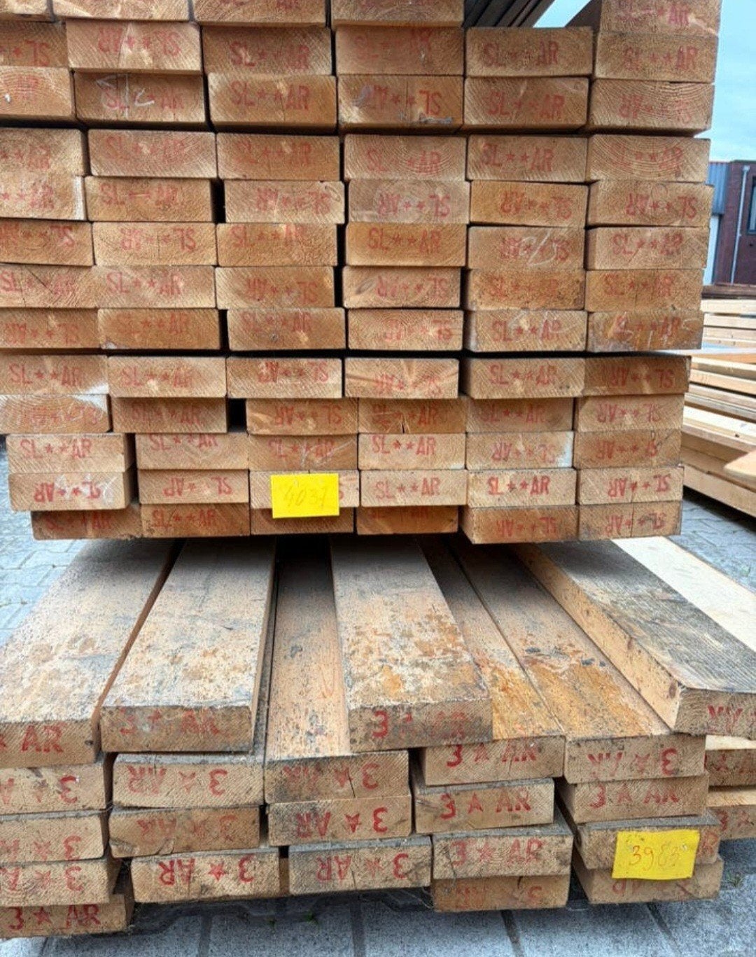 Diverse regels planken etc, Ophalen, 250 cm of meer, Balken