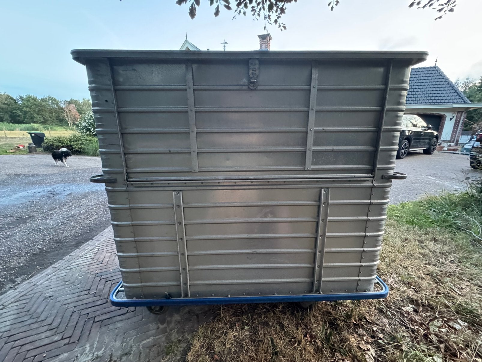 Zadelkast (aluminium) te koop, Stalling