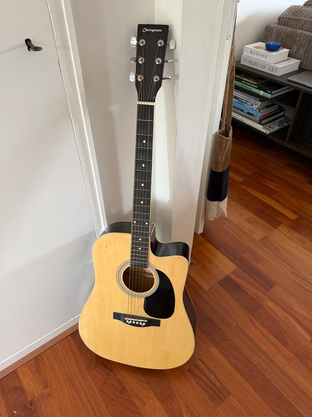 Cherrystone Gitaar - Zo goed als nieuw, met nieuwe snaren, Ophalen, Zo goed als nieuw, Western- of Steelstringgitaar