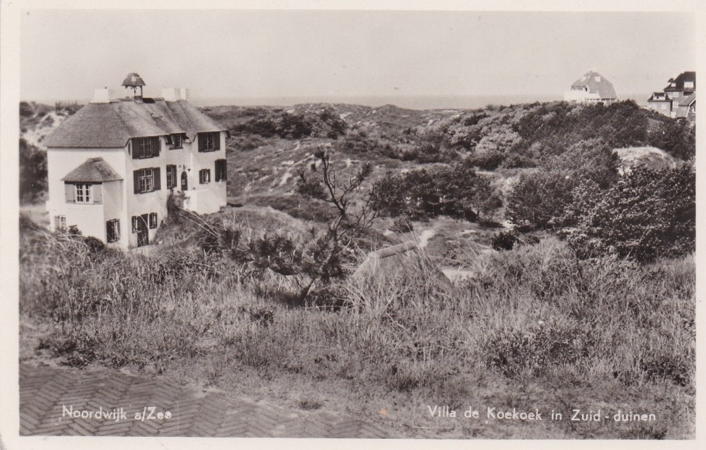 Fotokaart - NOORDWIJK AAN ZEE - ca. 1950 - Villa de Koekoek, Verzamelen, Ophalen of Verzenden, 1940 tot 1960, Ongelopen, Zuid-Holland