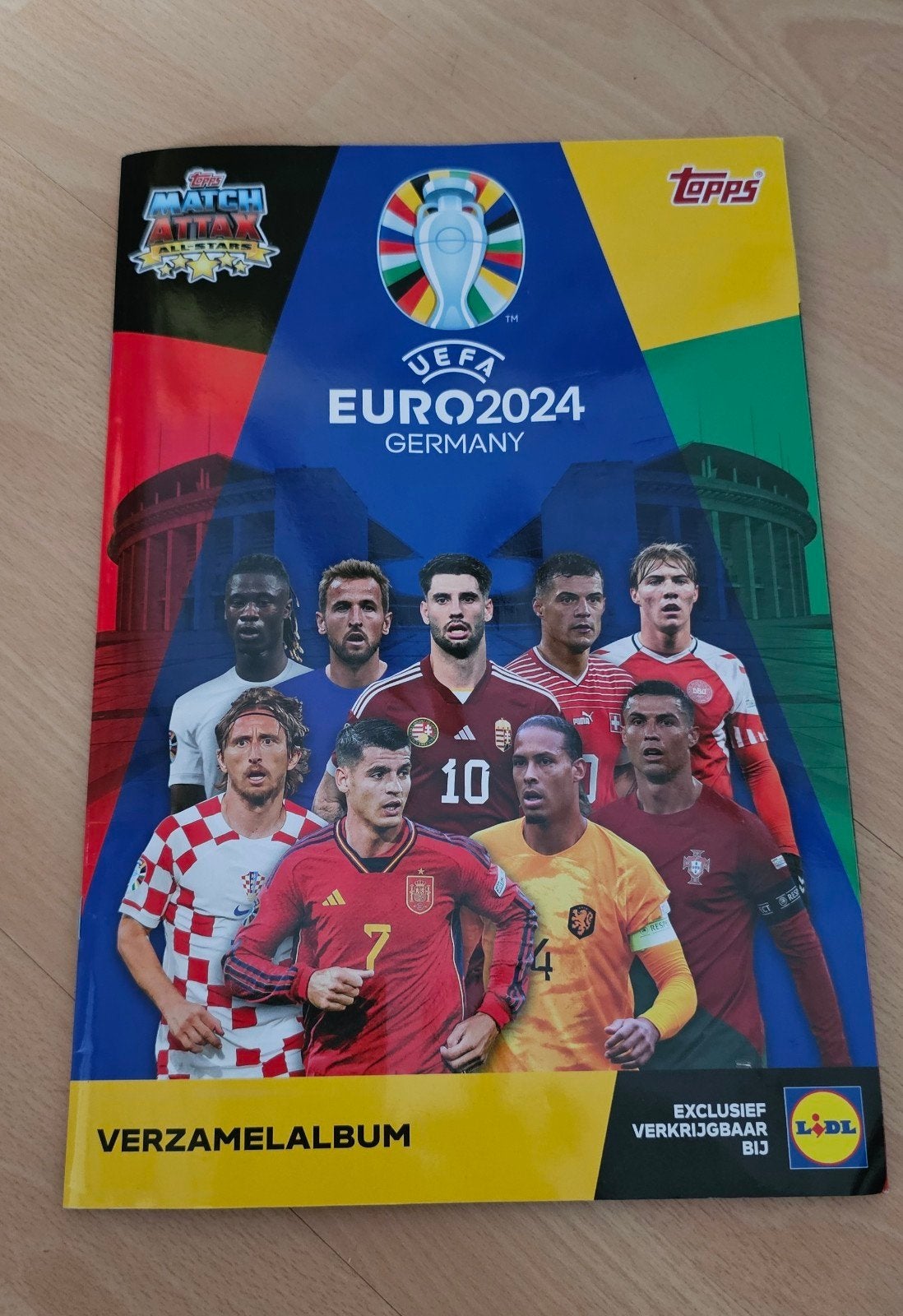 Verzamelalbum UEFA Euro2024 Germany, Ophalen of Verzenden, Zo goed als nieuw, Buitenlandse clubs