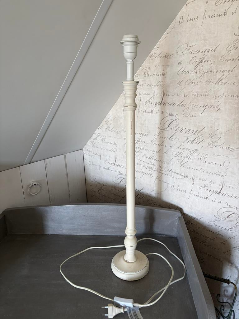 Brocante lampenvoet, Huis en Inrichting, Ophalen, Gebruikt, 75 cm of meer, Landelijk, brocante