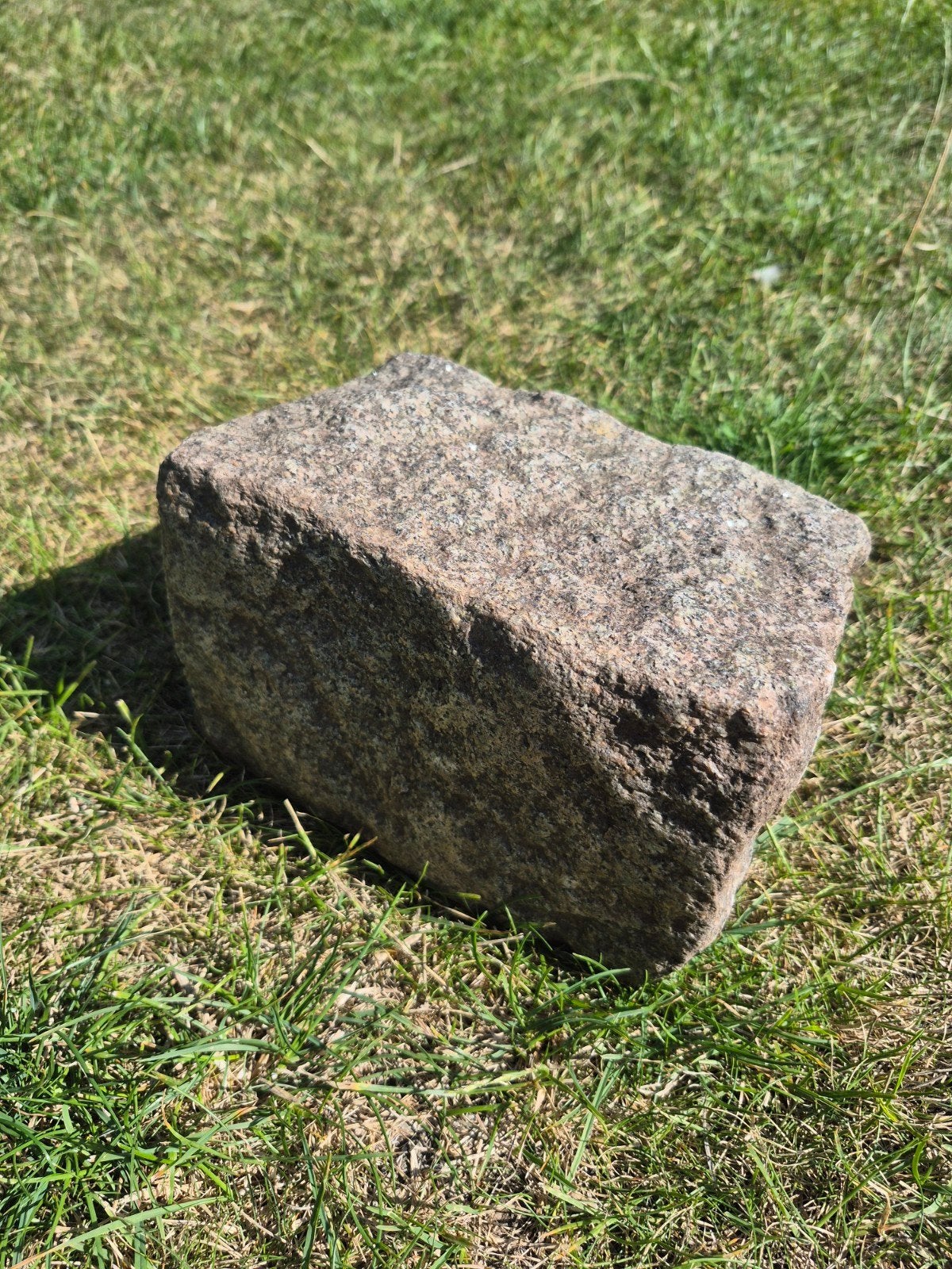 17 Keien - Unieke Afmetingen (ca. 20x12x12 cm), Tuin en Terras, Ophalen, Gebruikt, Graniet, Kei