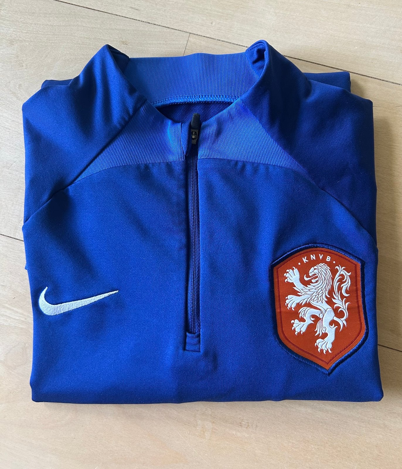 Nike Nederland trainingspak KNVB blauw 158-170cm, Blauw, Overige maten, Ophalen of Verzenden, Voetbal