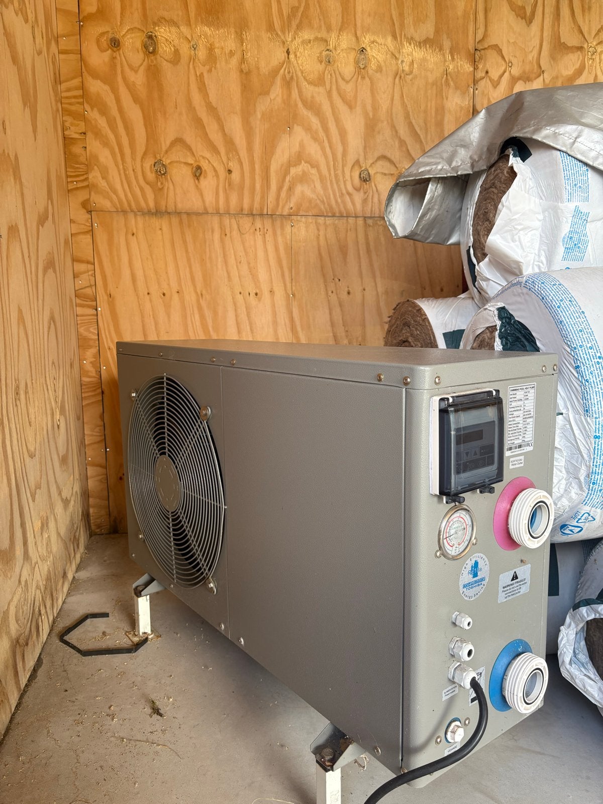 Zwembad warmtepomp FONT 09 – 8,5 kW, Ophalen, Gebruikt, Minder dan 80 cm, Overige typen
