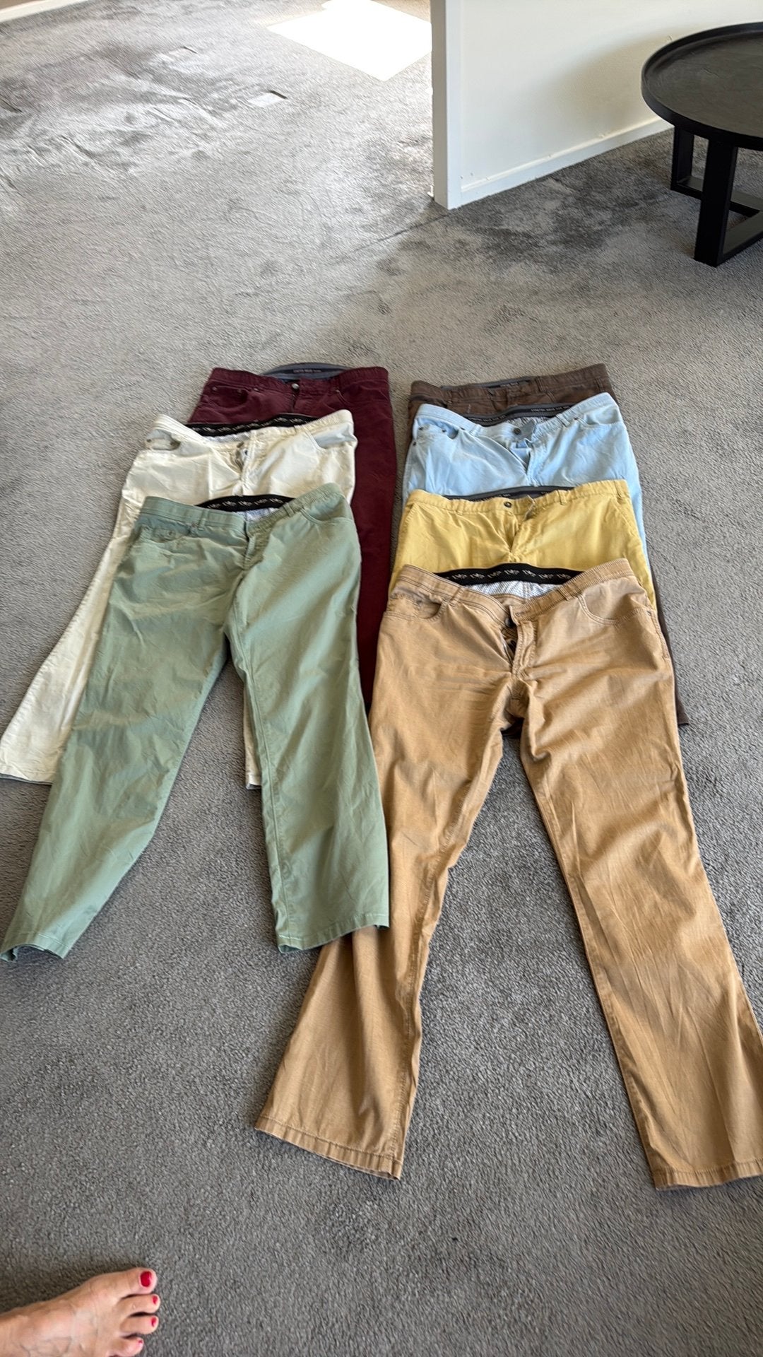 Mooie pantalons Meyer & Meyer, maat 25 /50, Ophalen of Verzenden, Zo goed als nieuw, Maat 34 (XS) of kleiner, Broek of Spijkerbroek