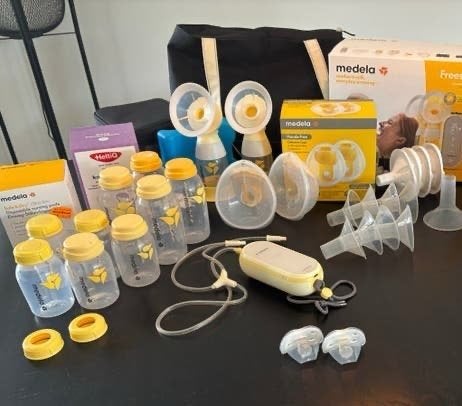 Medela handsfree Freestyle Flex & Symphony kolfset, Kinderen en Baby's, Babyvoeding en Toebehoren, Medela, Ophalen of Verzenden
