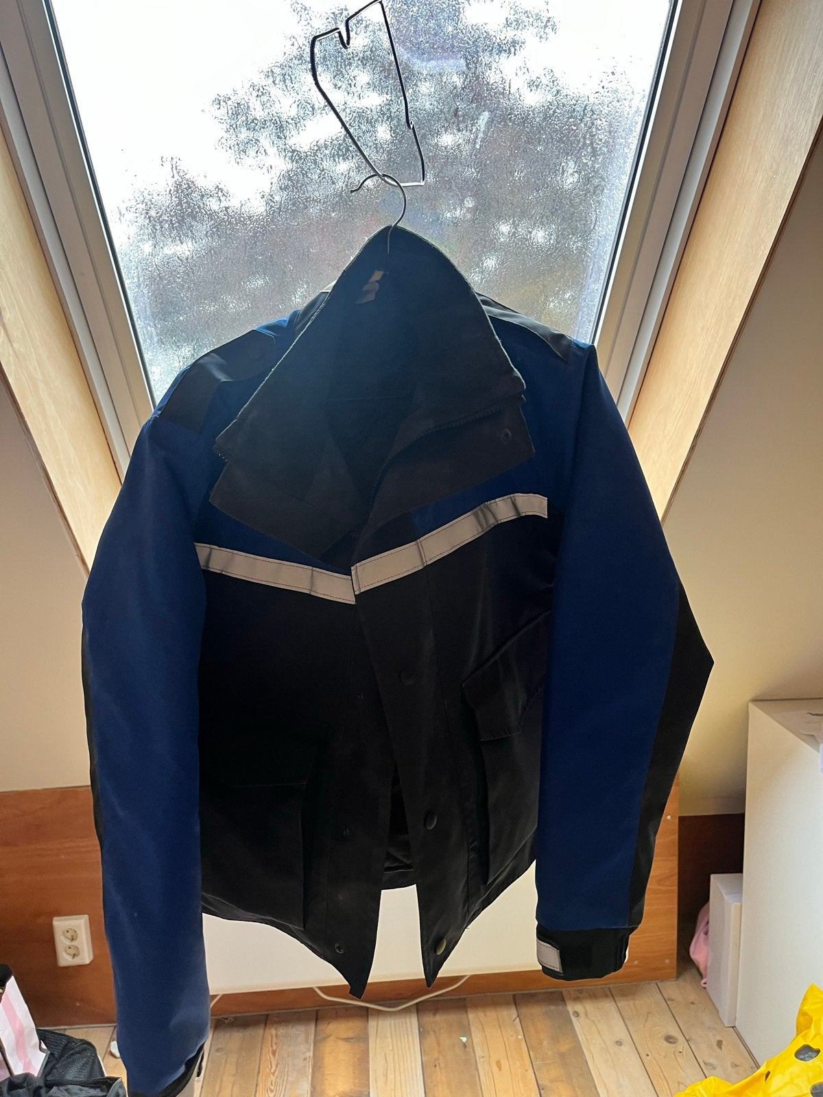 Toezichthouder jas met winter binnenjas xs, Ophalen of Verzenden, Gedragen, Overige maten, Blauw