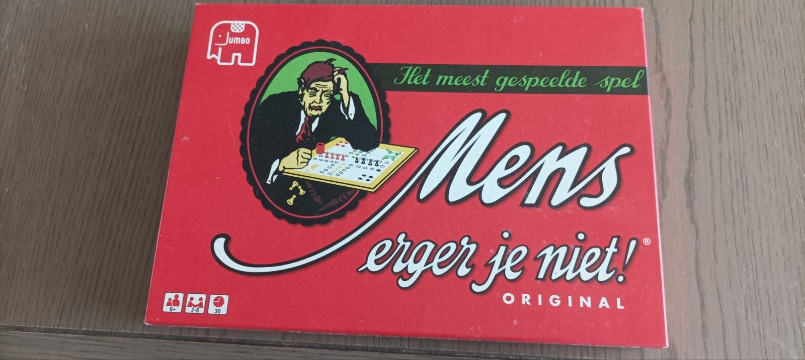Mens erger je niet! - Het klassieke bordspel van Jumbo, Hobby en Vrije tijd, Gezelschapsspellen | Bordspellen, Ophalen of Verzenden