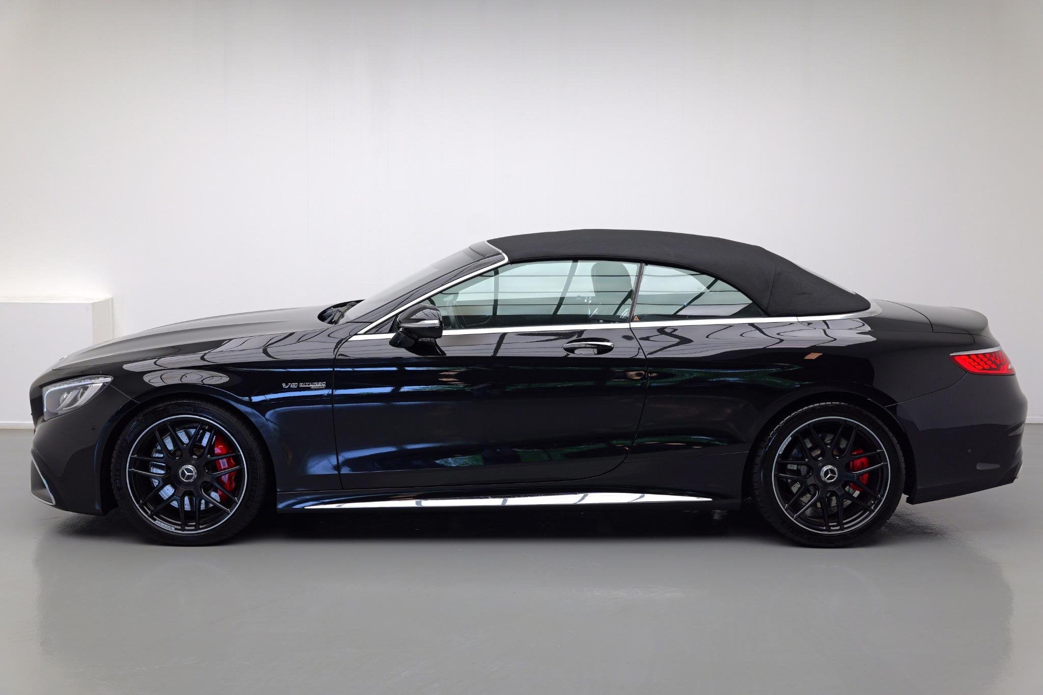 Mercedes-Benz S-klasse Cabrio S63 AMG 4MATIC Premium Plus |L, Automaat, Gebruikt, Cabriolet, Zwart