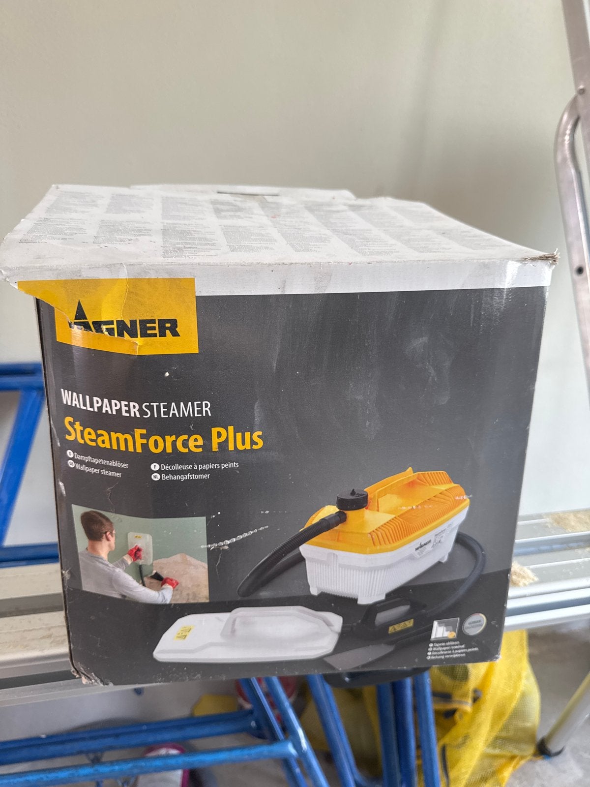 WAGNER SteamForce Plus Behangstomer - Zo goed als nieuw, Ophalen, Zo goed als nieuw, Overige typen