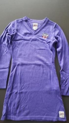 Jurkje lange mouw 116, Kinderen en Baby's, Kinderkleding | Maat 116, Hookipa, Meisje, Ophalen of Verzenden, Zo goed als nieuw