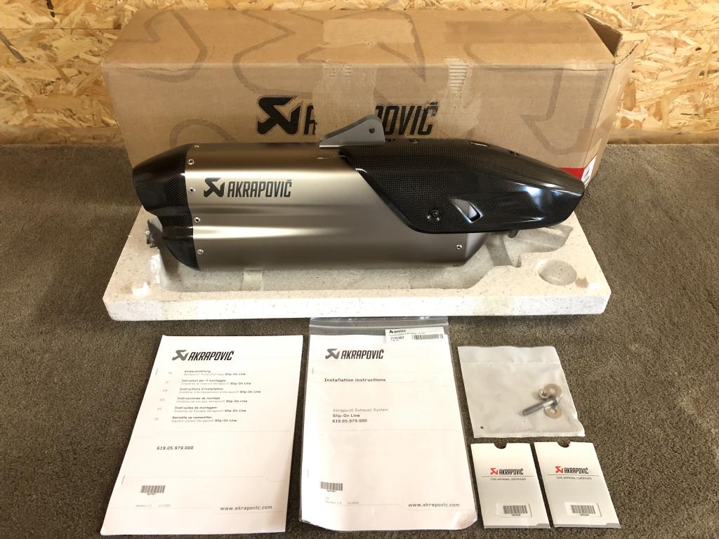 Akrapovic uitlaat demper KTM 1290 Super Adventure R S 21-24, Verzenden, Nieuw, Stallhofnerstraße 3, Betriebsgebiet Süd, Mattighofen, Oberösterreich, 5230, AT