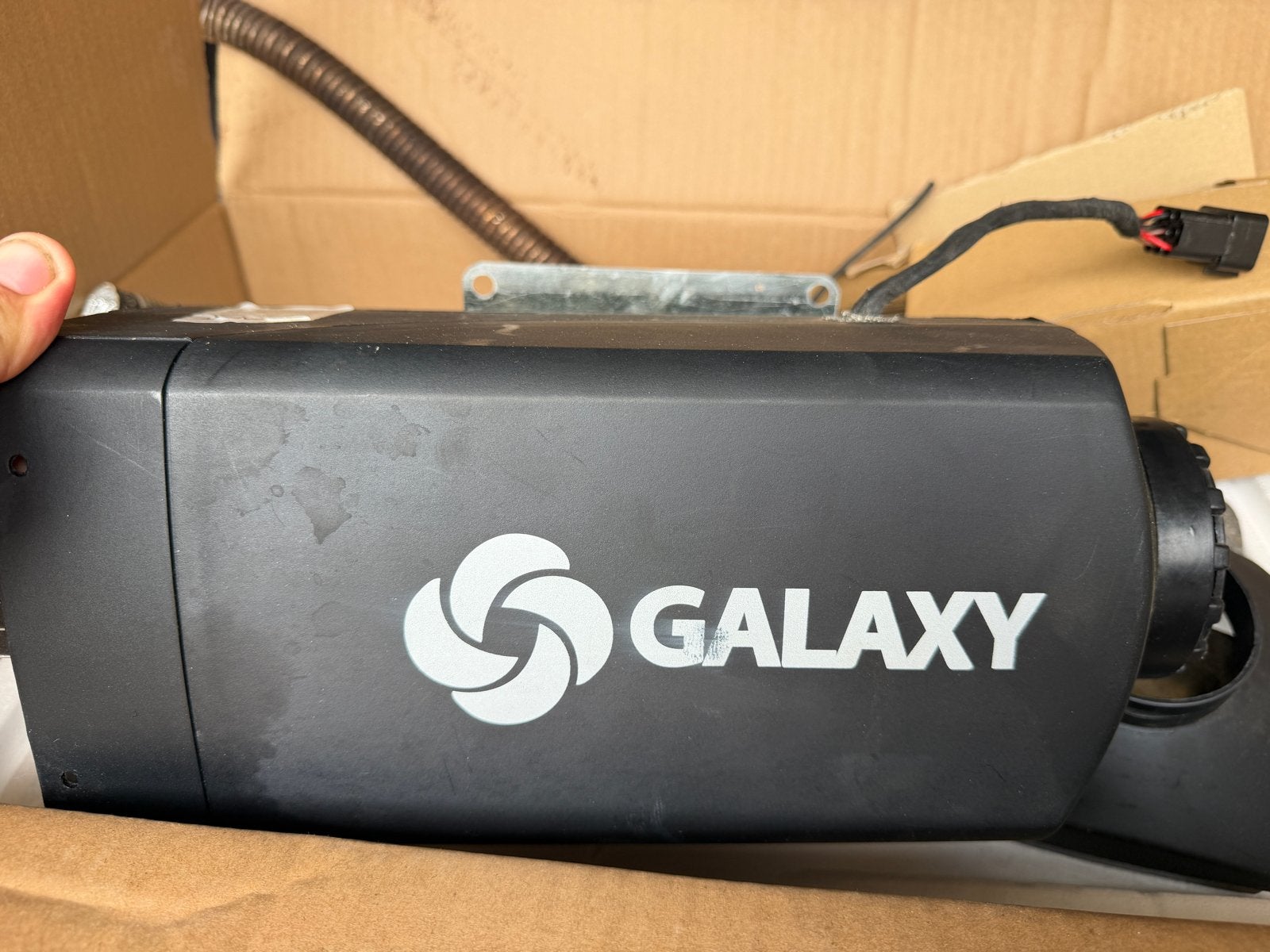 Galaxy II GLX-1002 5kW Diesel Luchtverwarmer 12V, Caravans en Kamperen, Ophalen, Gebruikt
