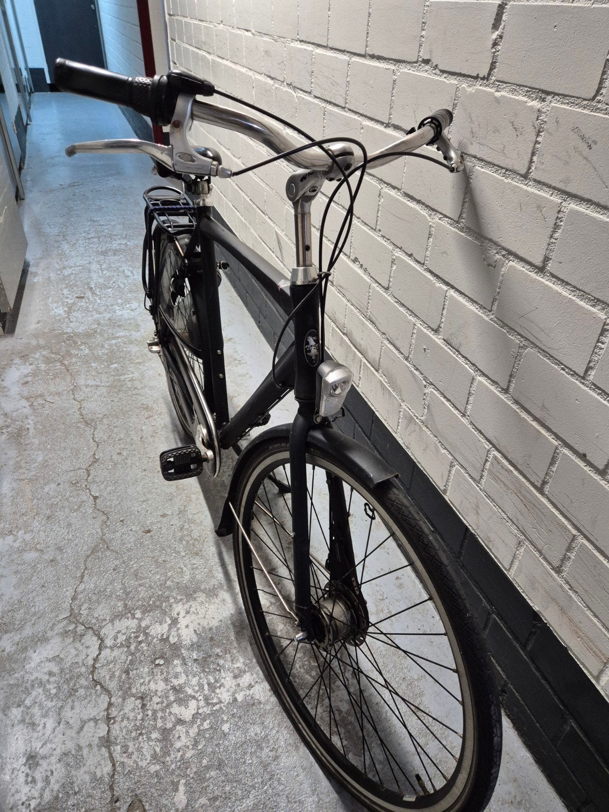 Azor Bike Stadsfiets - Zwart, Gebruikt, Ophalen, Gebruikt, Overige merken