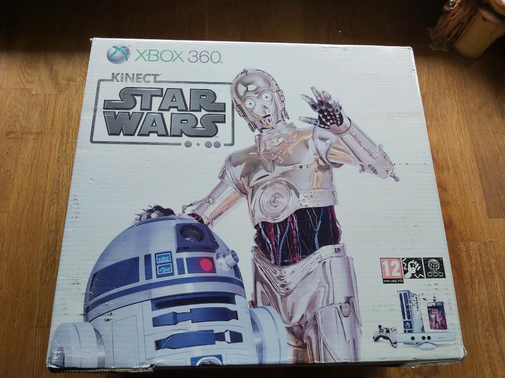 XBOX 360 Limited Ed. Star Wars ALLEEN doos, Spelcomputers en Games, Spelcomputers | Xbox 360, Gebruikt, 360 Elite of Super Elite