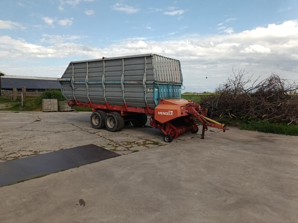 Mengele Garant 535G Opraapwagen - Werkend, Ophalen, Veehouderij, Voertechniek