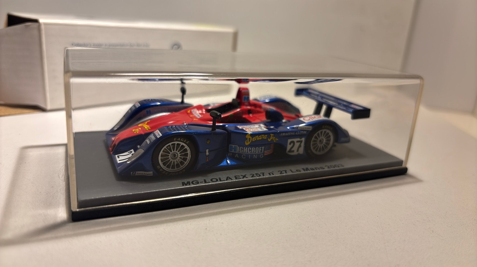 Mg-lola ax 257 #27 le mans 2003 spark 1.43
