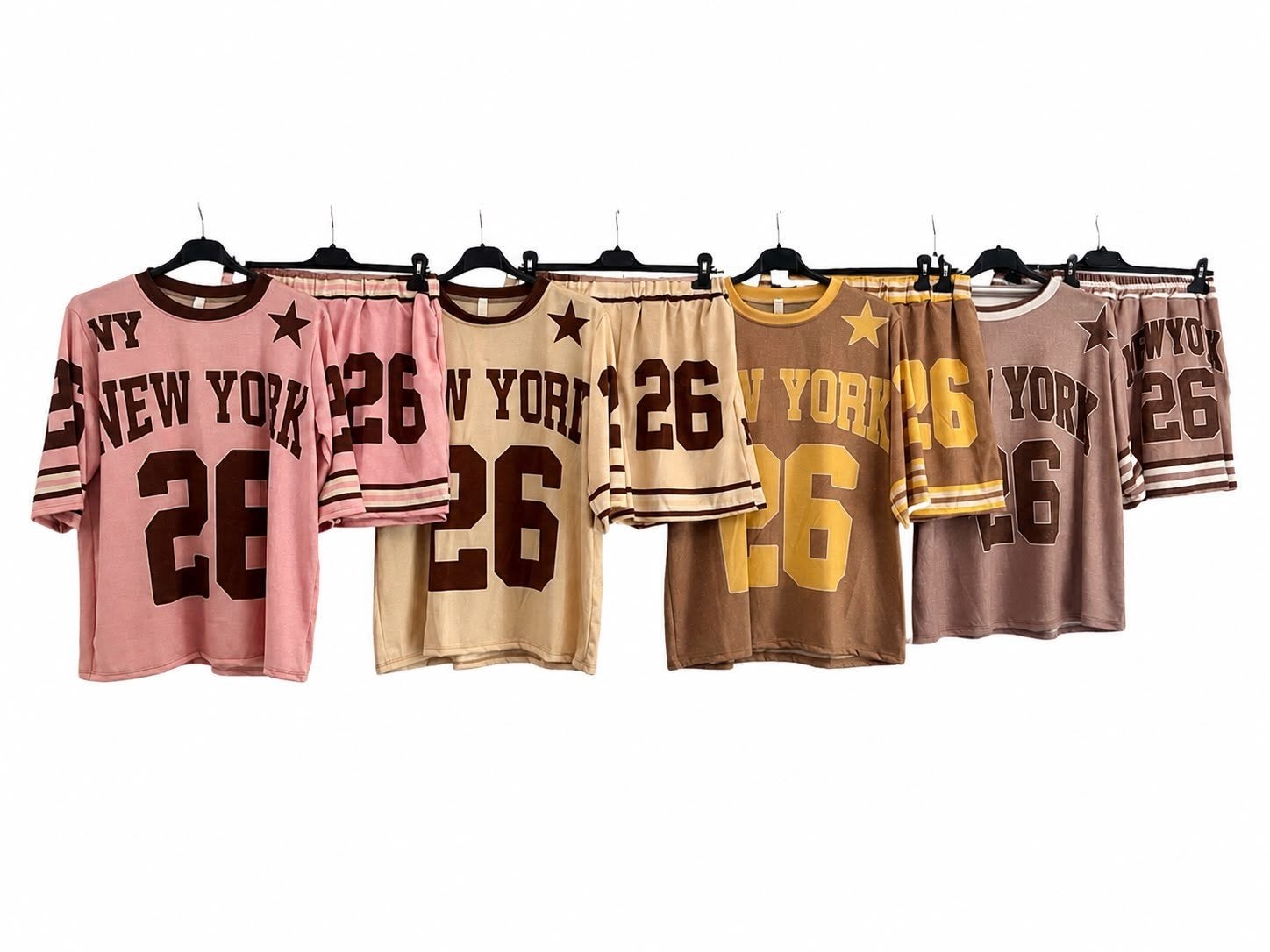 New York Zomer Set - 4 Kleuren - One Size (36-42), Kleding | Dames, Overige Dameskleding, Ophalen of Verzenden, New Collection