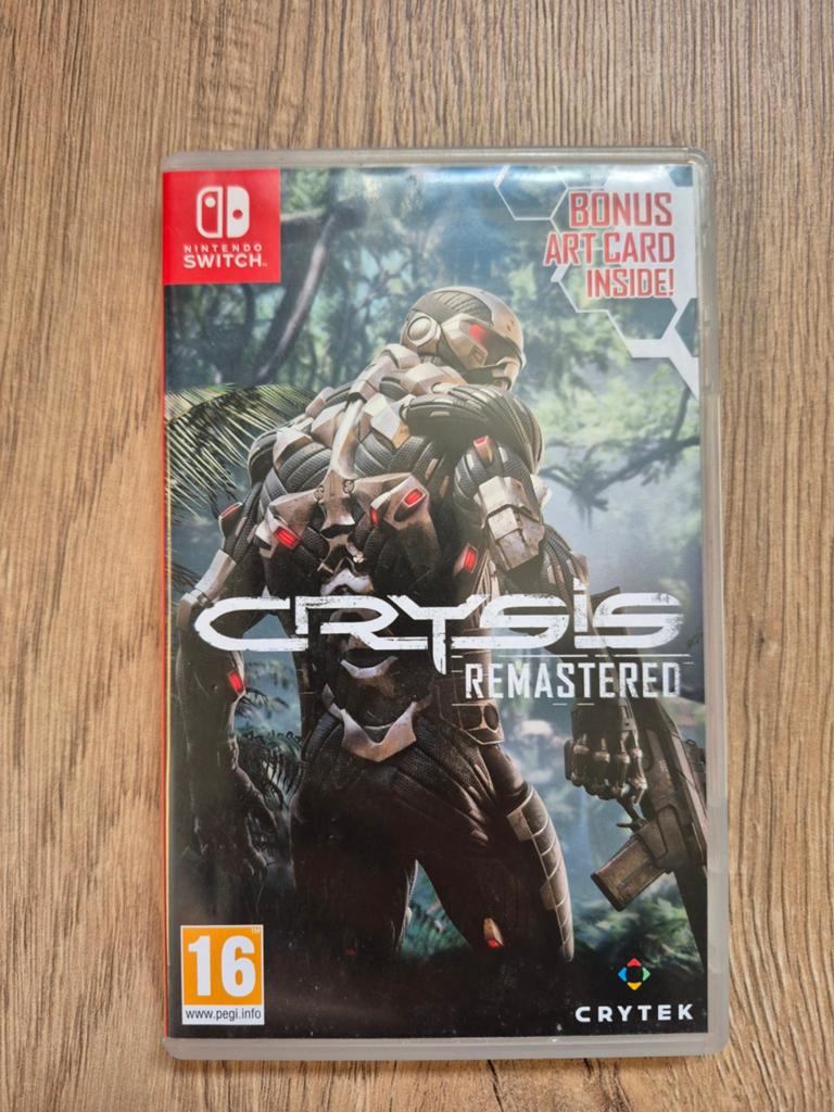 Crysis Remastered - Nintendo Switch 1 & 2 Spel, Nintendo, Met games, Nintendo of Europe GmbH, Goldsteinstr. 235, 60528 Frankfurt am Main, Germany