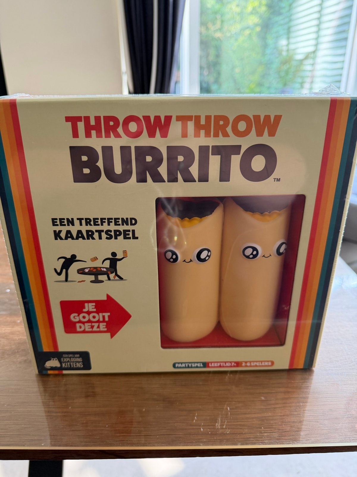 Throw Throw Burrito - nieuw in de verpakking, Drie of vier spelers, Ophalen, Nieuw