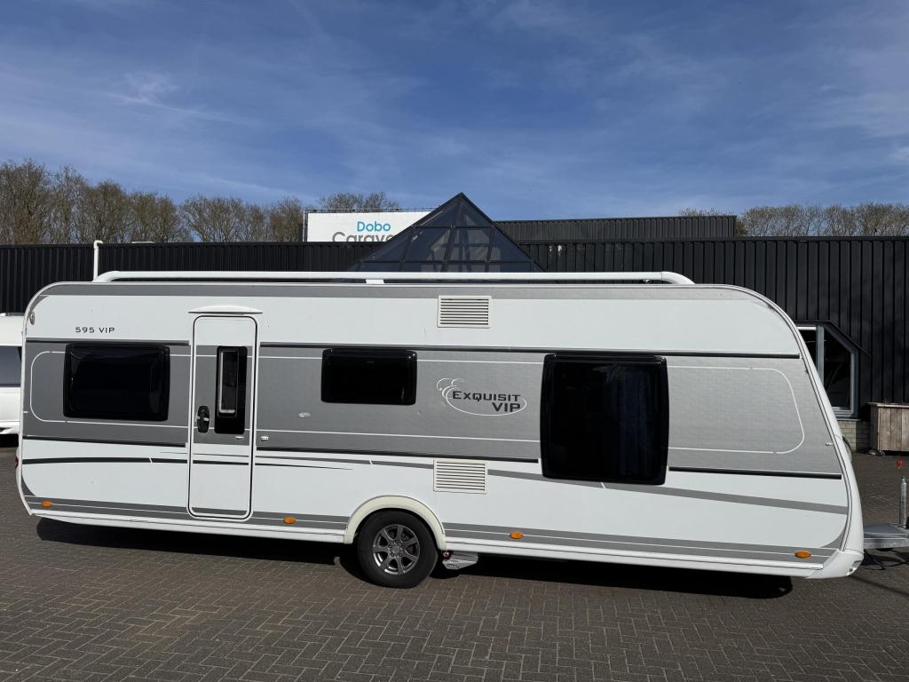 LMC Exquisit 595 VIP 2017 | Mover | Voortent, Caravans en Kamperen, Rondzit, 5 tot 6 meter, Overige typen, LMC en Münsterland