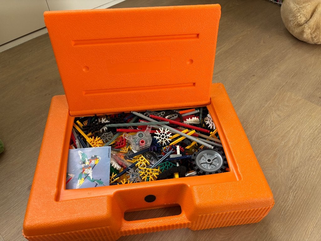 Knex met koffer, Ophalen of Verzenden, Gebruikt, K'nex