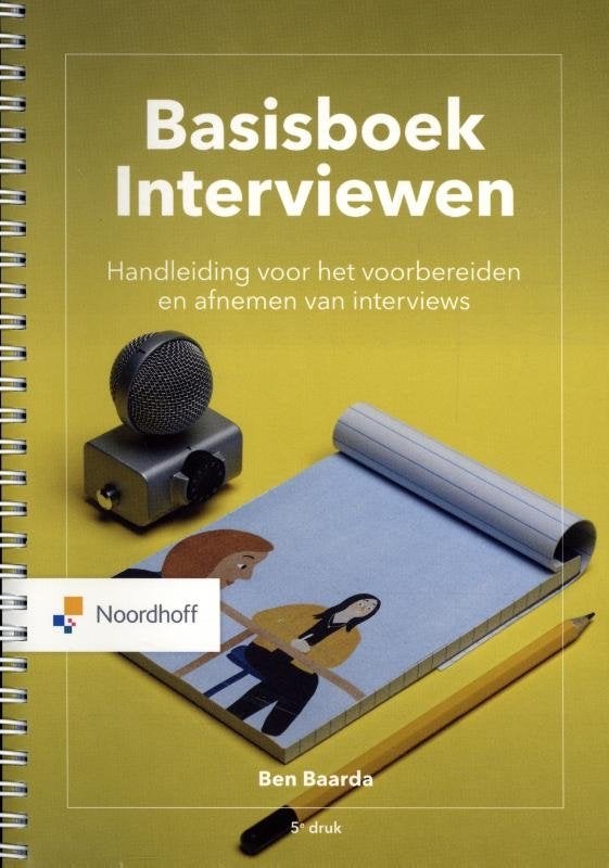 Basisboek Interviewen - Handleiding voorbereiden interviews, Ophalen of Verzenden, Gamma, Gelezen, HBO