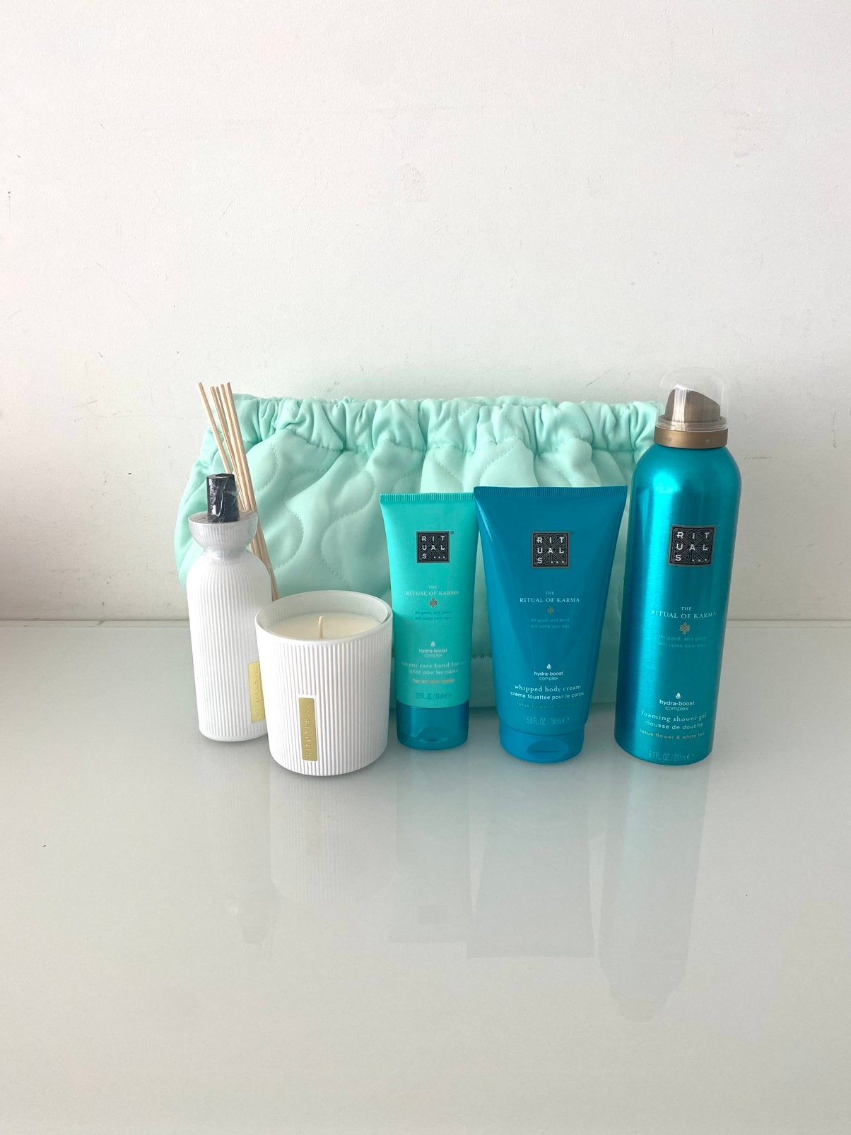 The Ritual of Karma pakket, Verzenden, Nieuw, Bodylotion, Crème of Olie