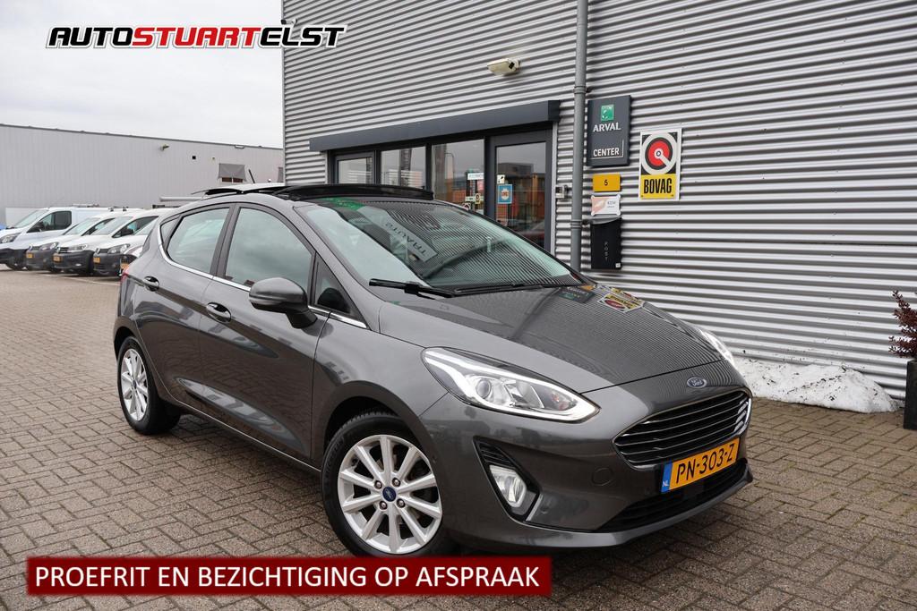 Ford Fiesta 1.0 EcoBoost Titanium 1e Eigenaar | Volledig Ond, Voorwielaandrijving, Gebruikt, Euro 6, 23 km/l