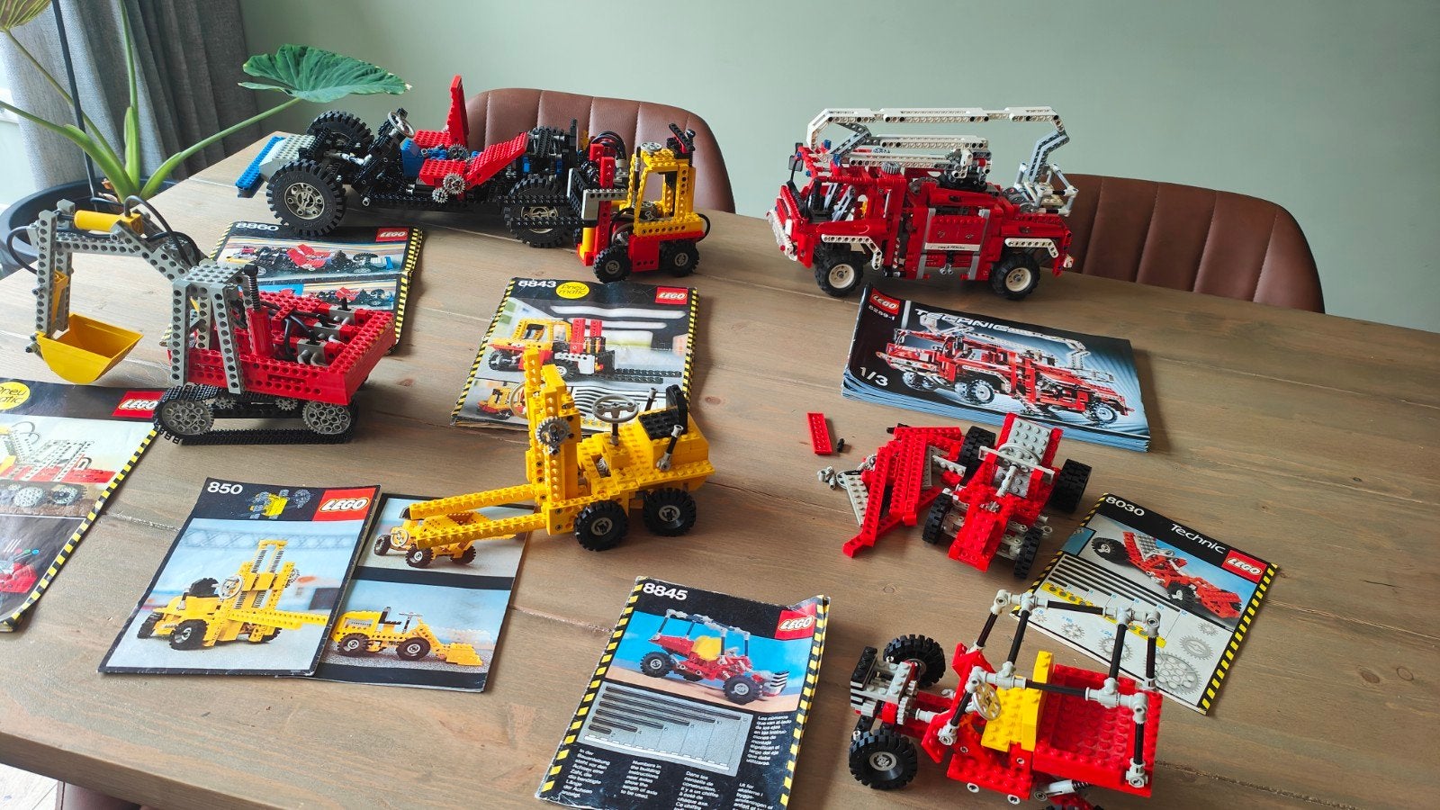 Grote partij Lego Technic met instructies, Gebruikt, Lego, Inclusief instructies, Ophalen of Verzenden