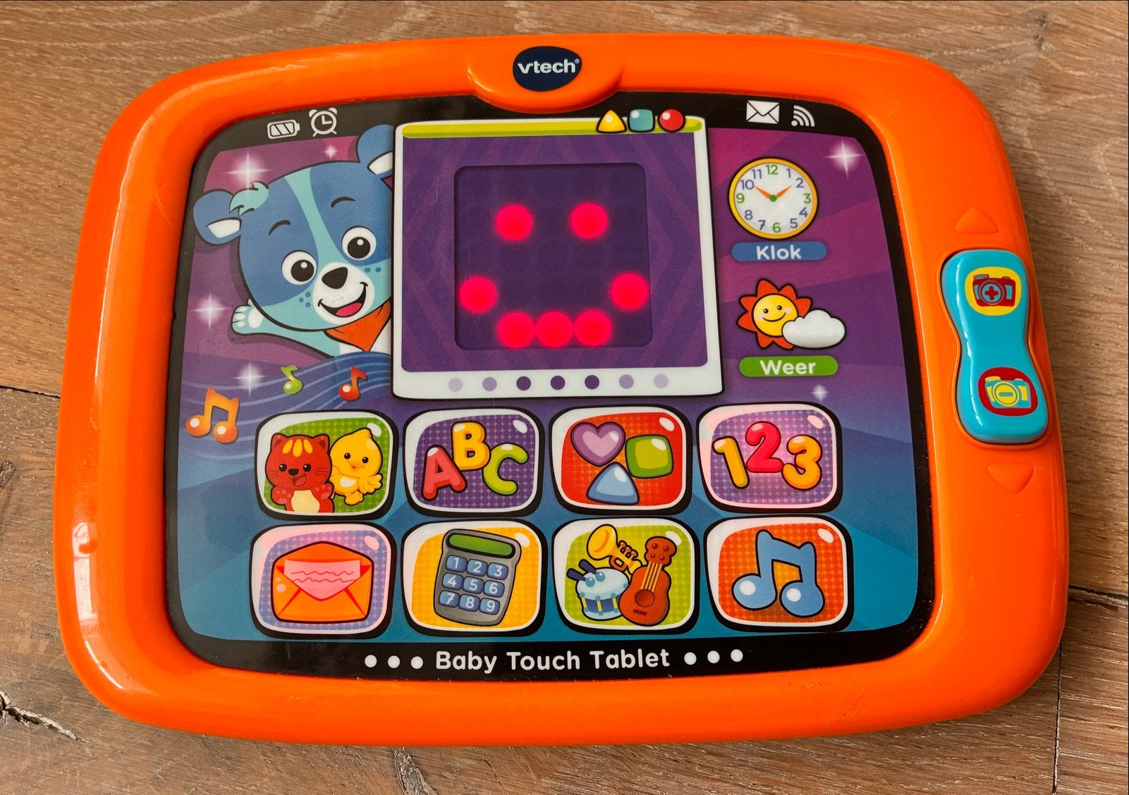 VTech Dierenvriendjes Baby Touch Tablet, Kinderen en Baby's, Speelgoed | Babyspeelgoed, Zo goed als nieuw, Overige typen, Met licht
