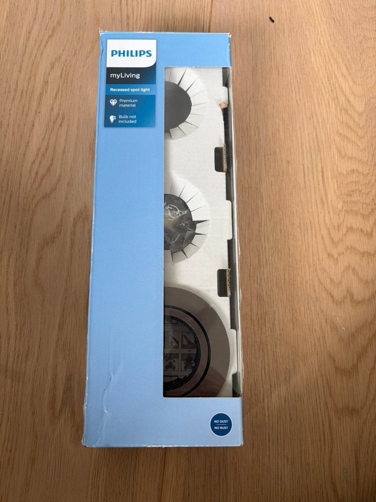 Philips spotje 1x, Ophalen, Zo goed als nieuw, Metaal of Aluminium