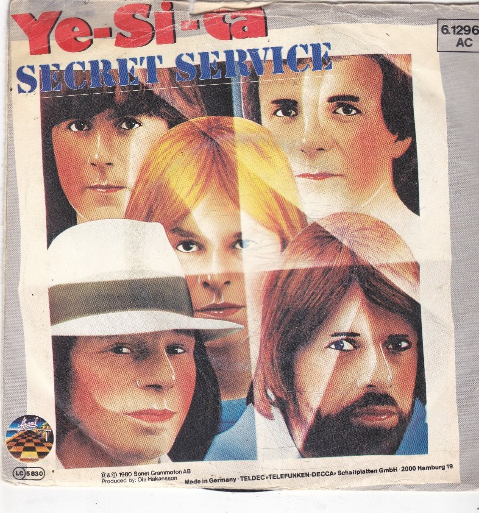 Single Secret Service - Ye-si-ca, Ophalen of Verzenden, Gebruikt, 7 inch, Pop
