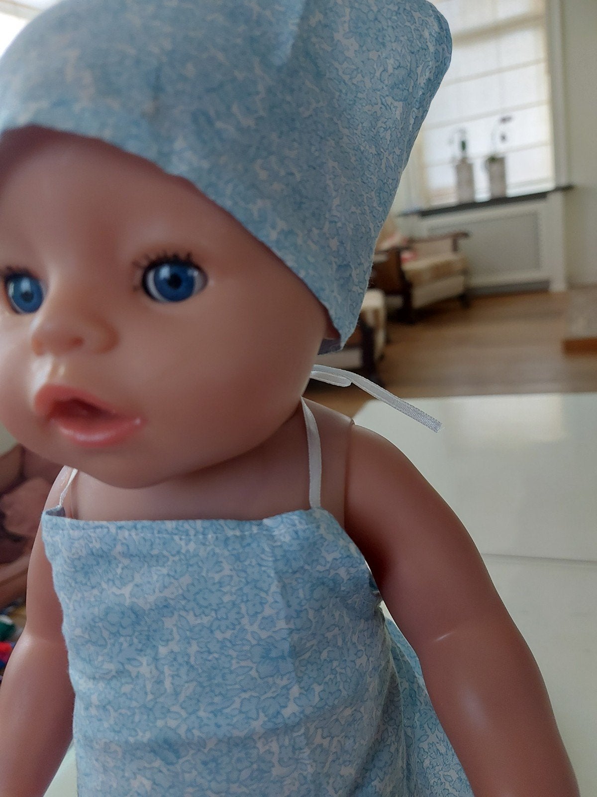 Mooie zomer set baby born pop 43cm, Ophalen of Verzenden, Babypop