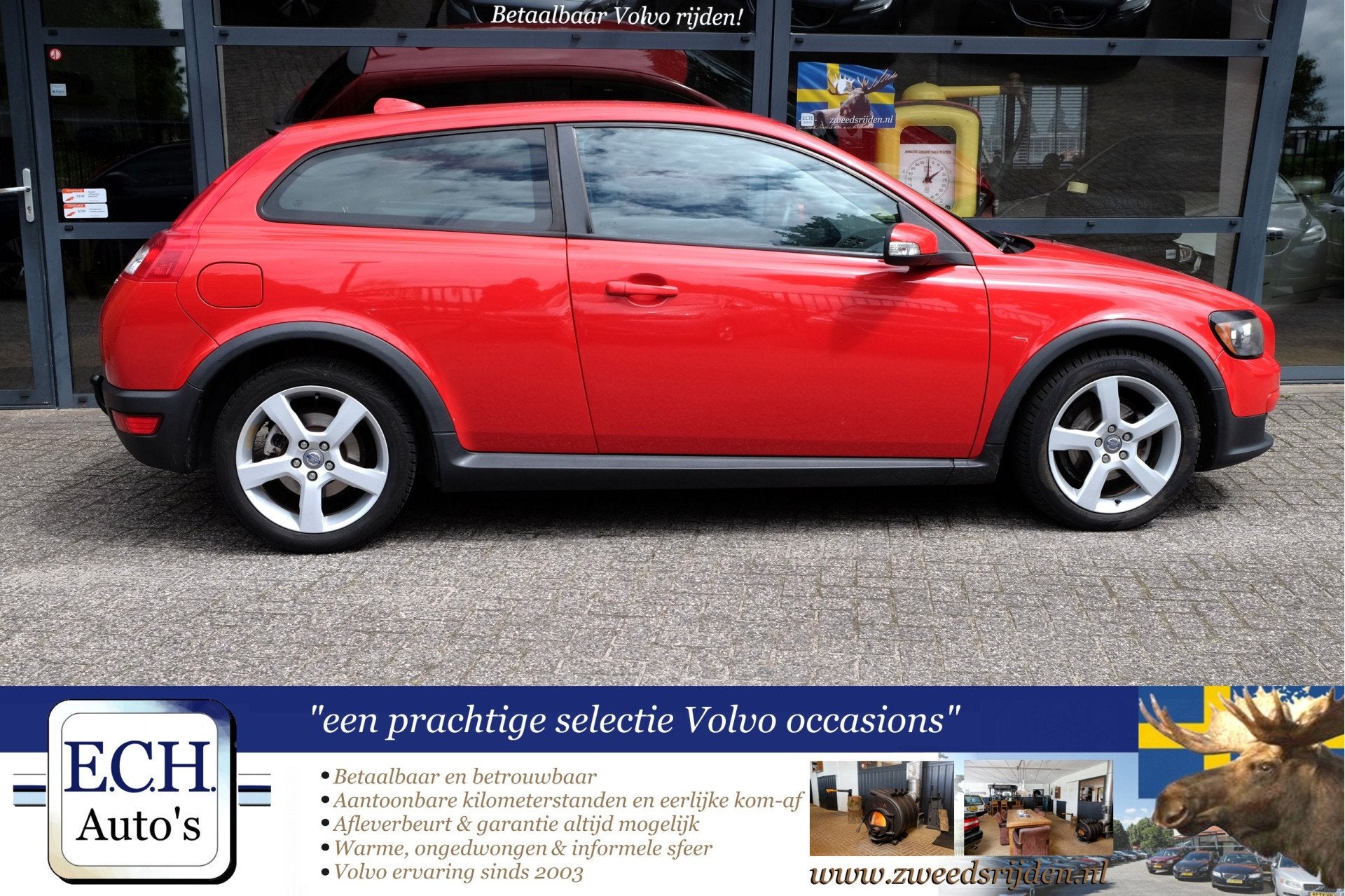 Volvo C30 1.8 Summum, Leer, Stoelverwarming, Trekhaak, Xenon, Auto's, Volvo, 125 pk, Gebruikt, 4 cilinders, Met garantie (alle)