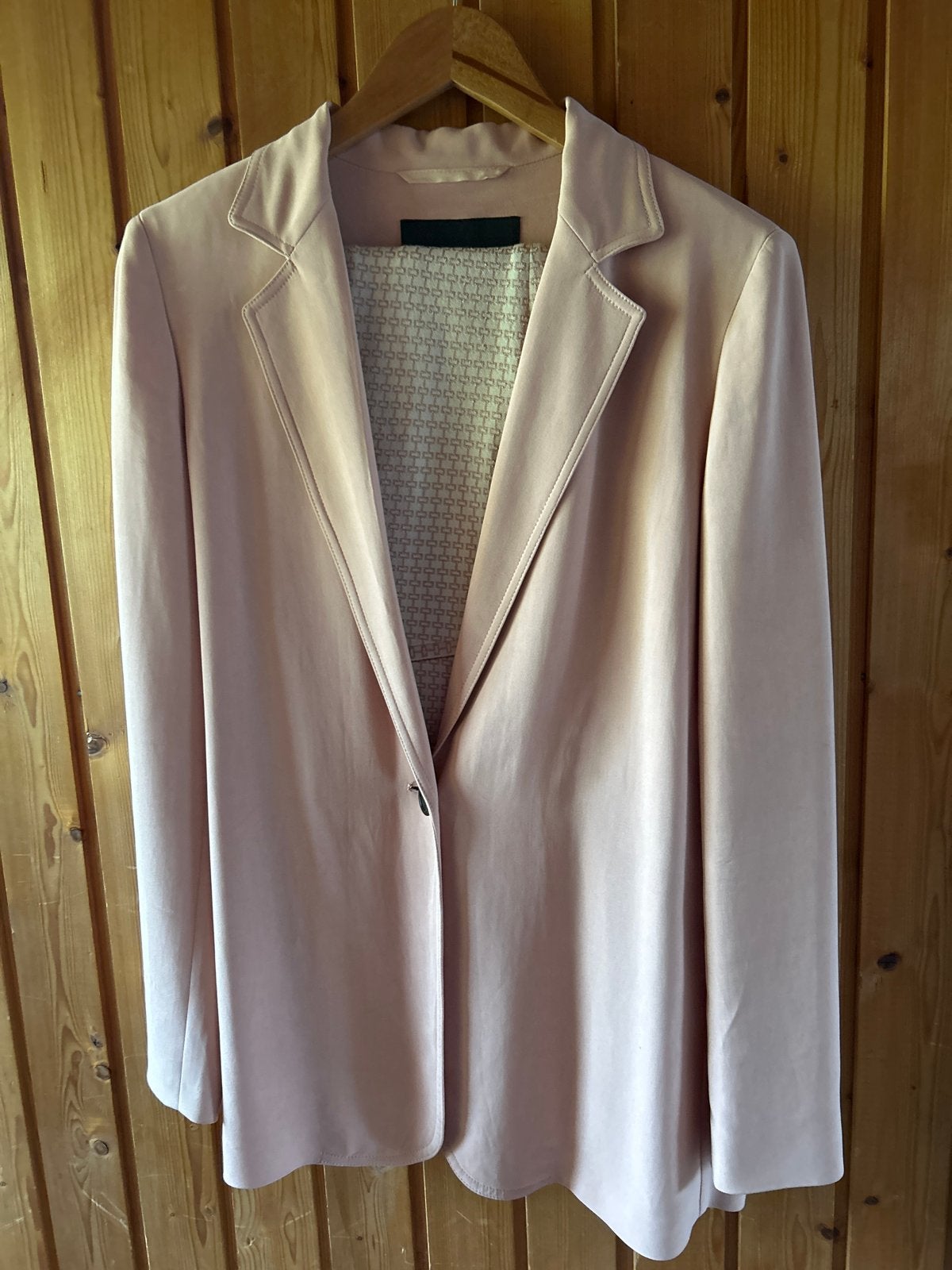 Seventy Venezia Kostuum/Pak - Jasje en Broek, Kleding | Dames, Maat 38/40 (M), Kostuum of Pak, Beige, Ophalen of Verzenden