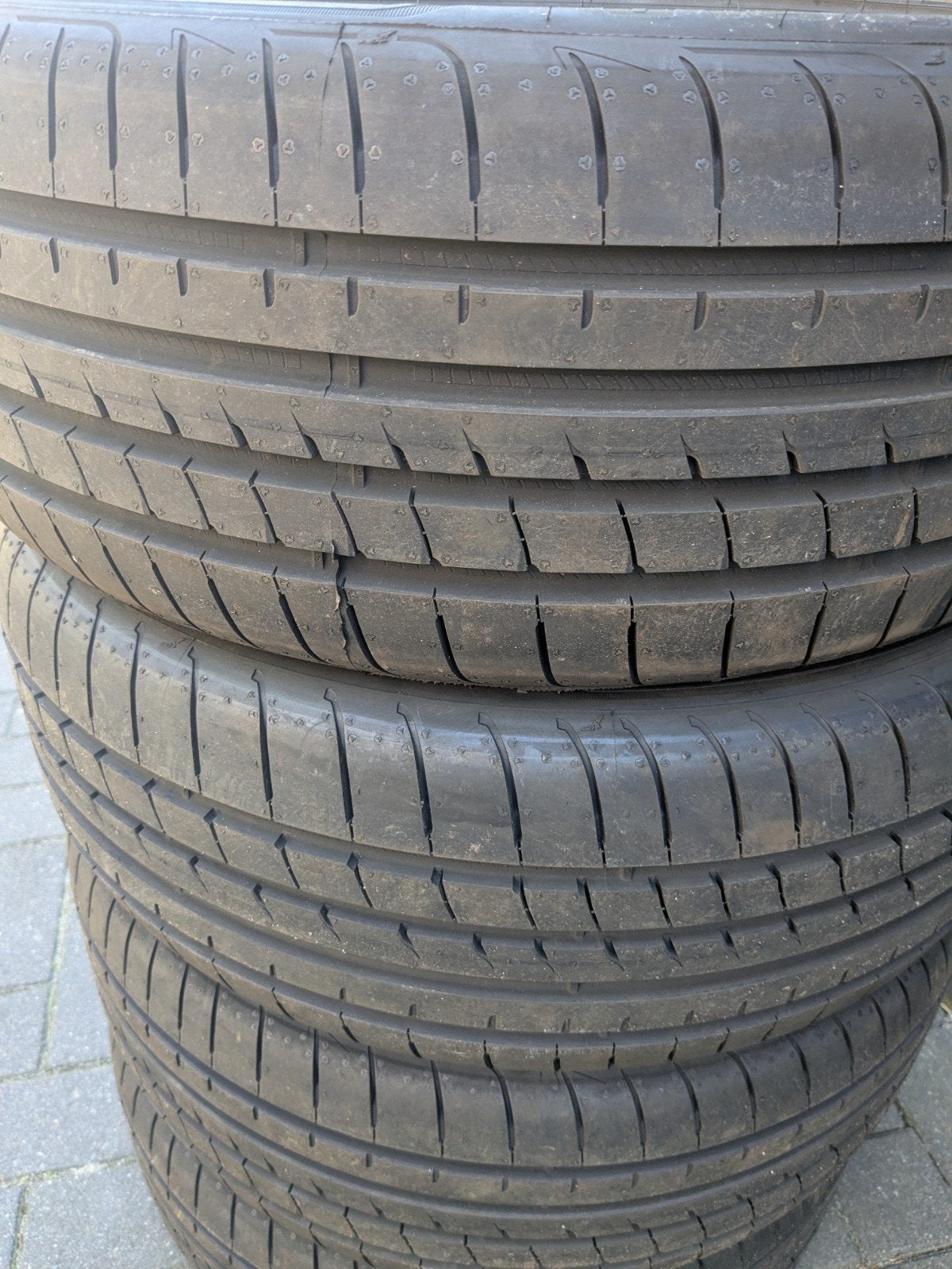 215/45/18 89V GOODYEAR EAGLE F1 DOT3825 NIEUWSTAAT, Auto-onderdelen, Banden en Velgen, Ophalen, 18 inch, 215 mm, Band(en)