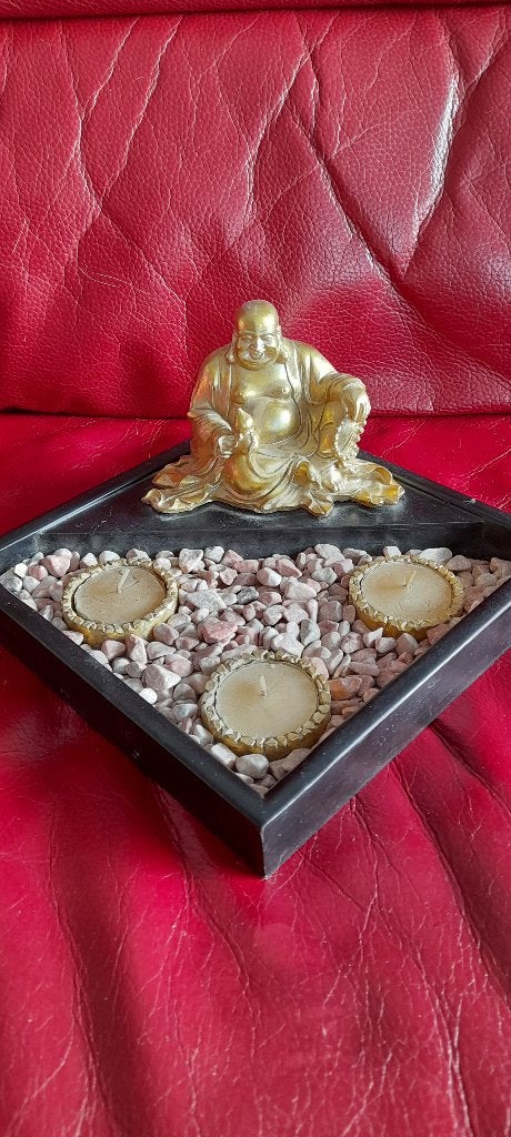 Betoverende Zen Tuin, Verzenden, Goud, Overige materialen, 8 cm