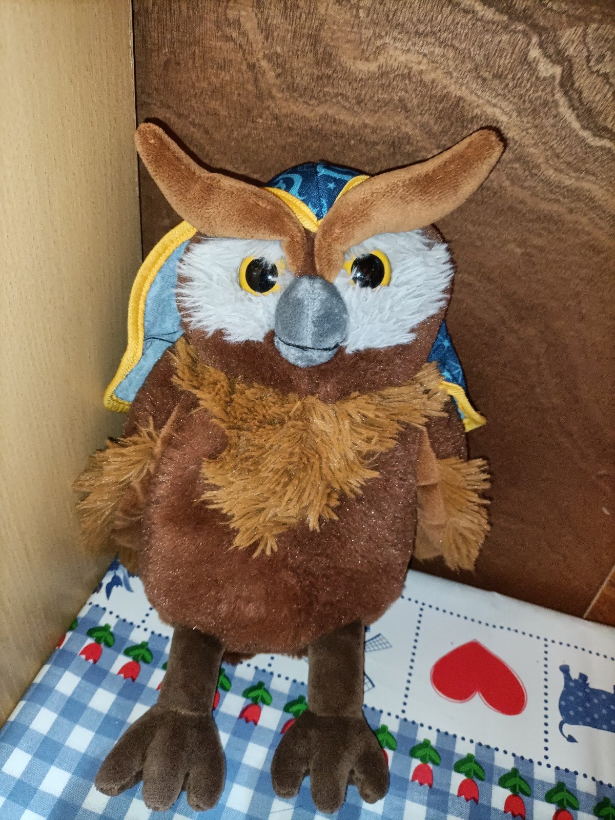 Efteling Oehoe Houdoe knuffel van de uil van Klaas Vaak 36cm, Verzamelen, Efteling, Ophalen of Verzenden, Zo goed als nieuw